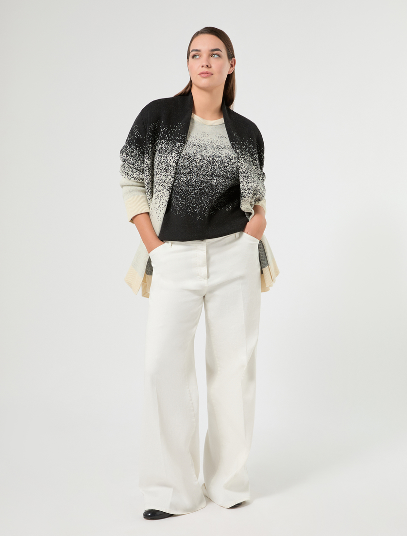 Giacca in maglia jacquard - Marina Rinaldi