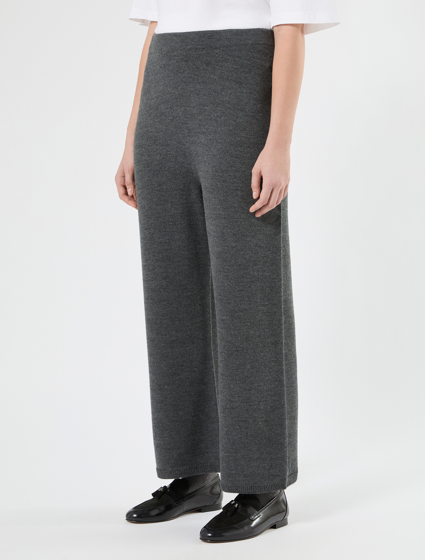 Knit trousers - DARK GREY - Marina Rinaldi - 3