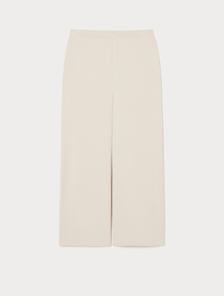 Wide-fit stretch viscose trousers - Marina Rinaldi