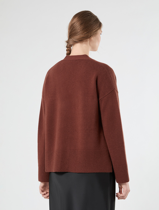 Wool cardigan - EARTH - Marina Rinaldi - 4