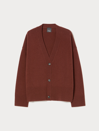 Wool cardigan - EARTH - Marina Rinaldi - 1
