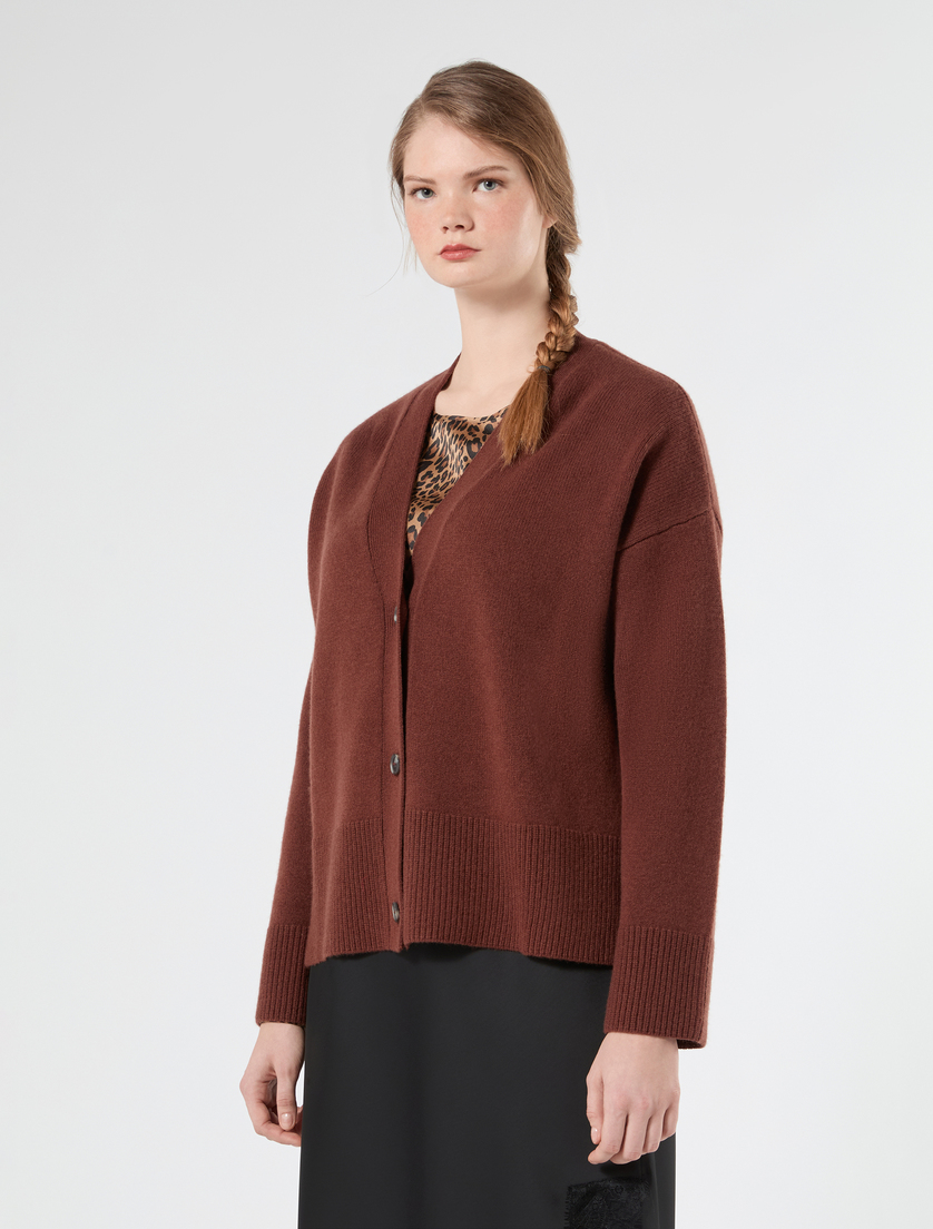 Wool cardigan - EARTH - Marina Rinaldi - 3