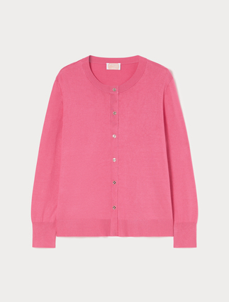 Stretch viscose cardigan - Marina Rinaldi