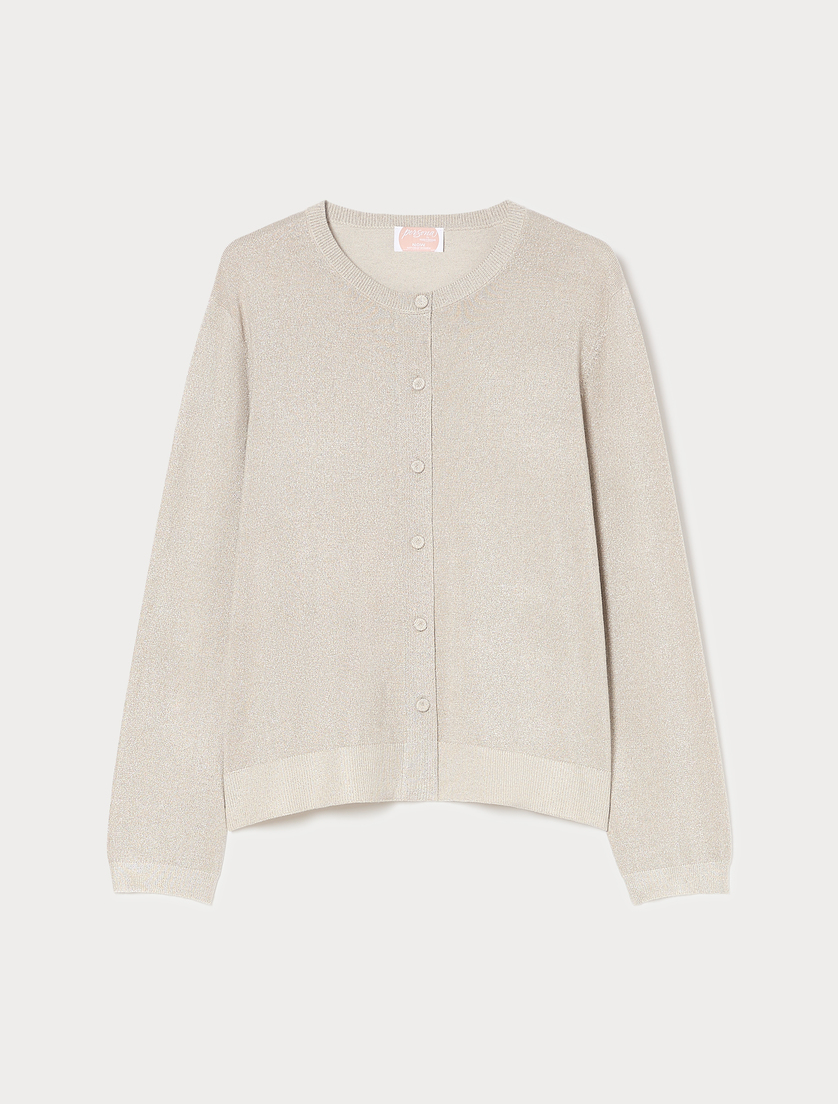 Cardigan aus Viskose mit Lurex - EIS - Marina Rinaldi