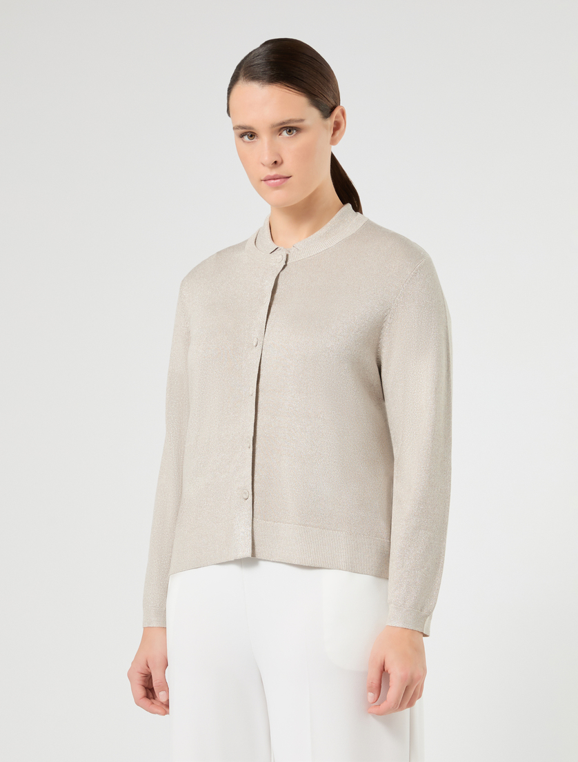 Cardigan aus Viskose mit Lurex - EIS - Marina Rinaldi - 3