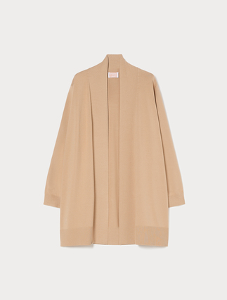 Long viscose cardigan - CAMEL - Marina Rinaldi - 1