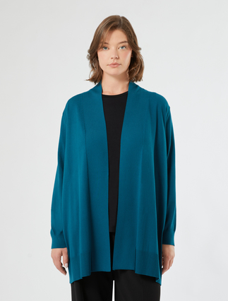 Long viscose cardigan - OIL - Marina Rinaldi - 3