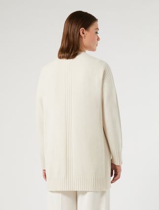 Cardigan aus Kaschmirmischung - TAUBENGRAU - Marina Rinaldi - 4