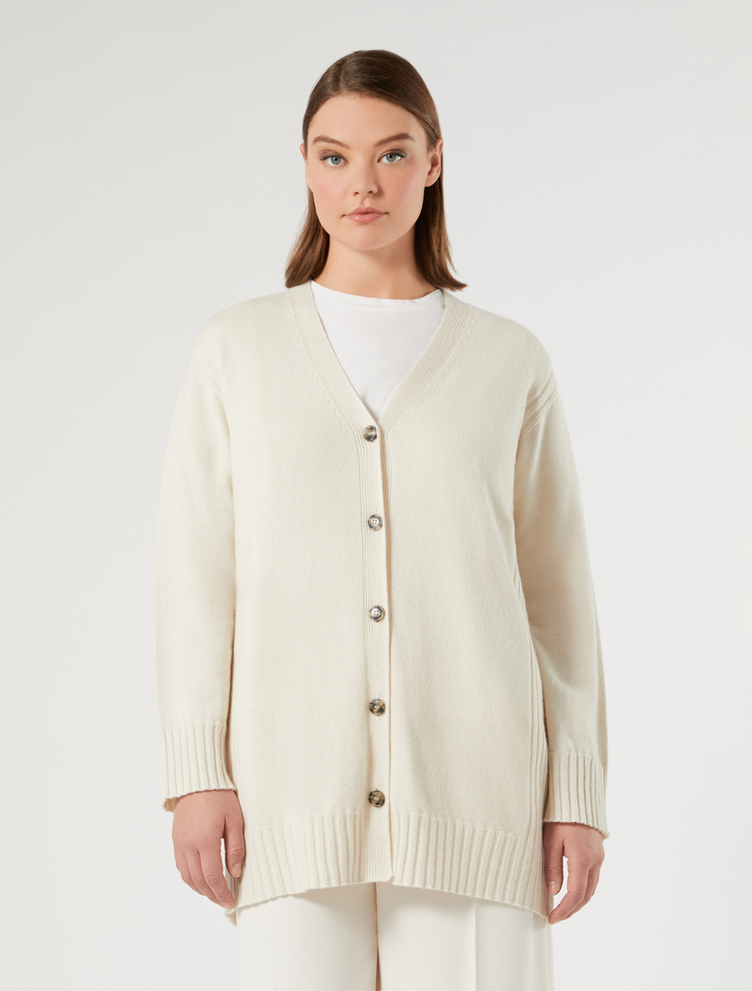 Cardigan aus Kaschmirmischung - TAUBENGRAU - Marina Rinaldi - 3