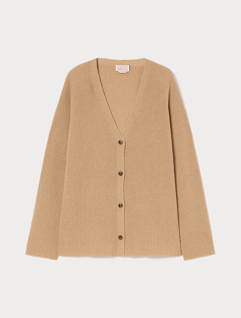 Cardigan aus Kaschmirmischung - KAMEL - Marina Rinaldi