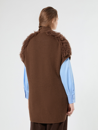 Strickweste - BRAUN - Marina Rinaldi - 4