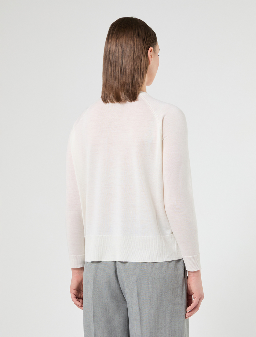 Maglia in pura lana - BIANCO - Marina Rinaldi - 4