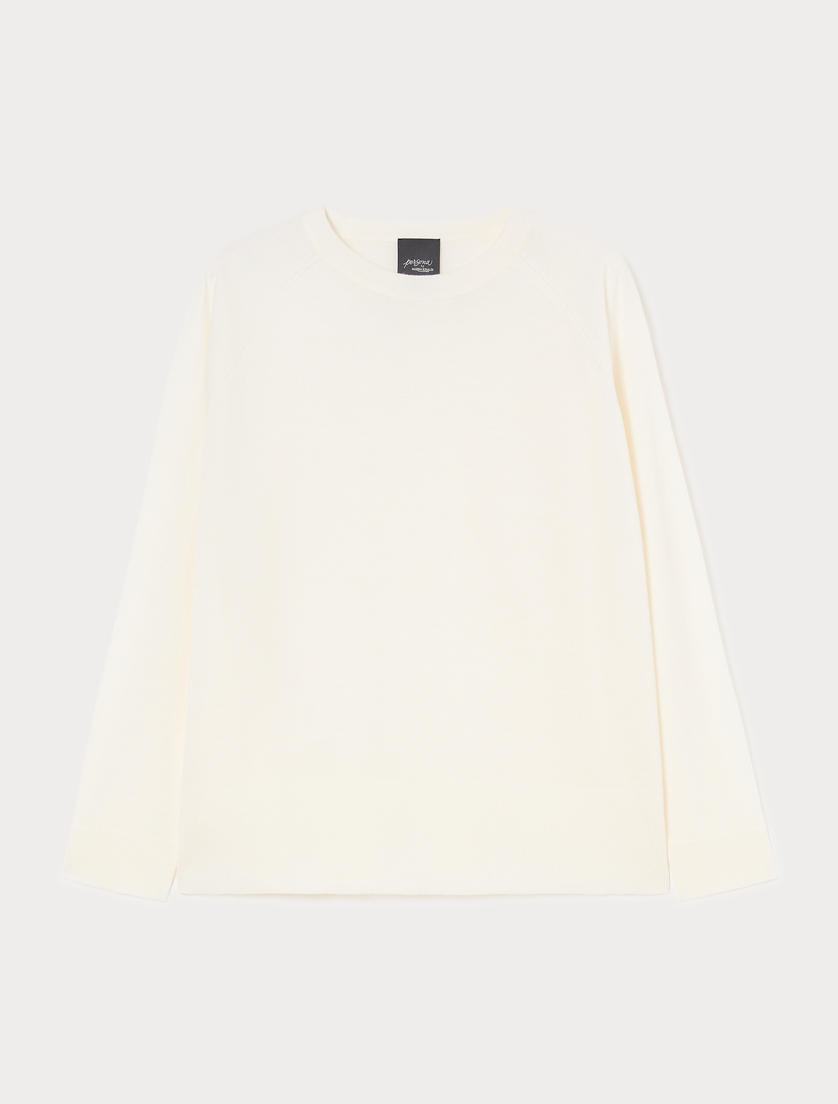 Maglia in pura lana - BIANCO - Marina Rinaldi