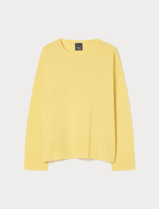 Wool sweater - PALE YELLOW - Marina Rinaldi - 1