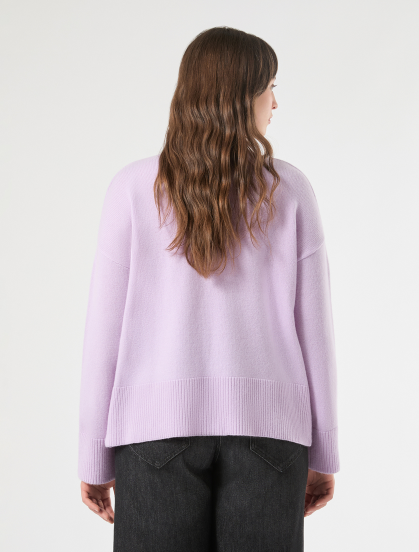 Wool sweater - LILAC - Marina Rinaldi - 4