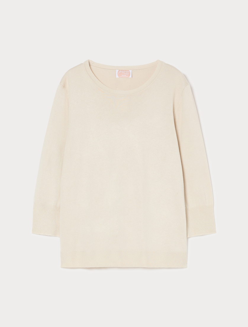 Stretch viscose sweater - ICE - Marina Rinaldi