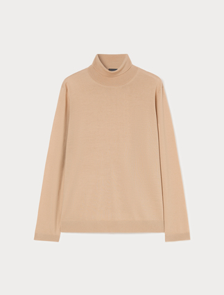 Pure wool polo-neck sweater - Marina Rinaldi