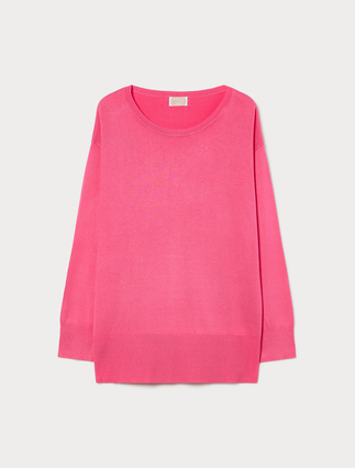 Stretch viscose sweater - Marina Rinaldi