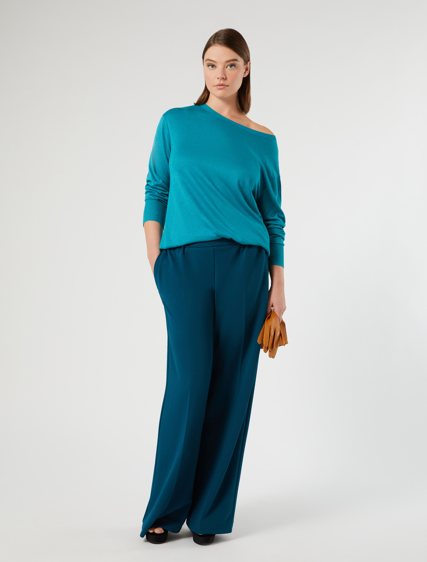 Stretch viscose sweater - Marina Rinaldi