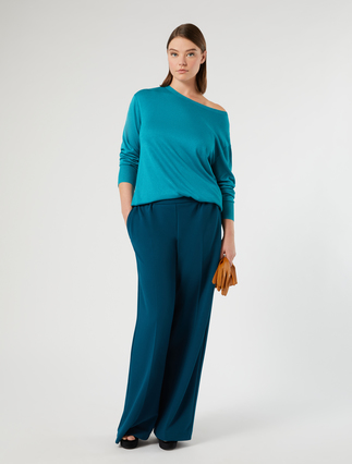 Stretch viscose sweater - Marina Rinaldi