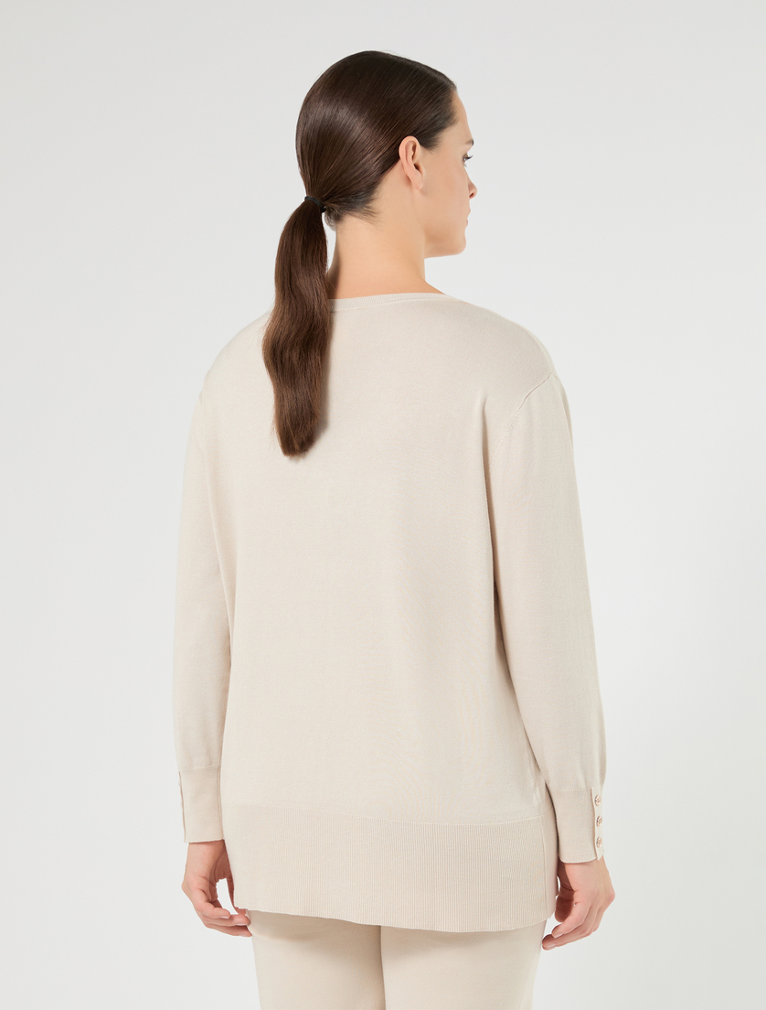 Stretch viscose sweater - ICE - Marina Rinaldi - 4