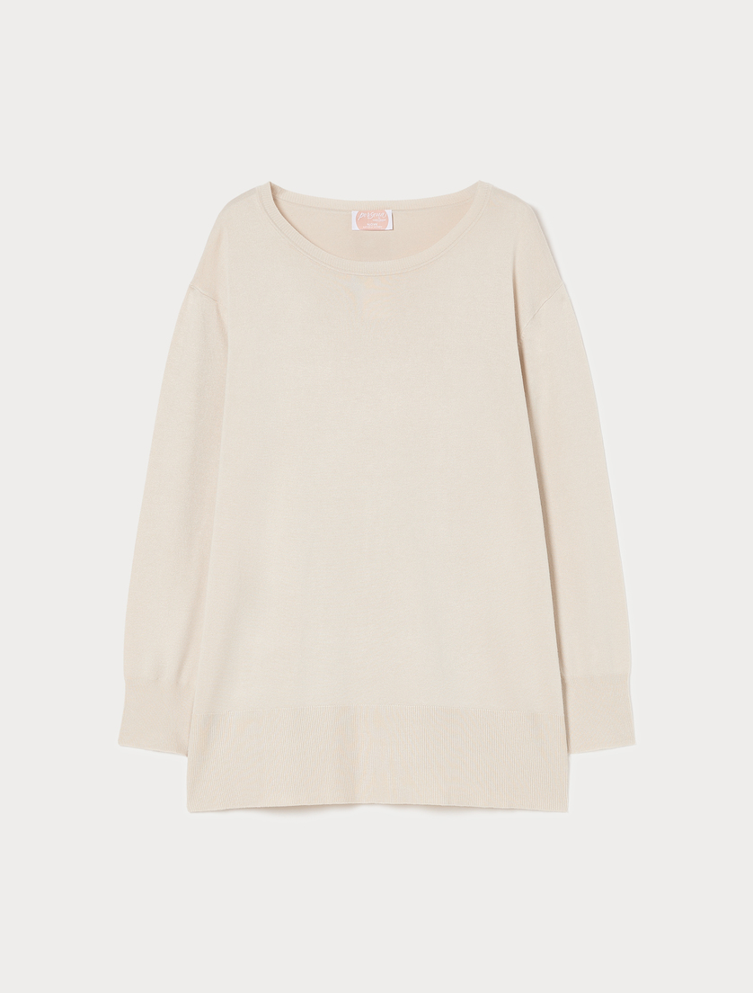 Stretch viscose sweater - ICE - Marina Rinaldi