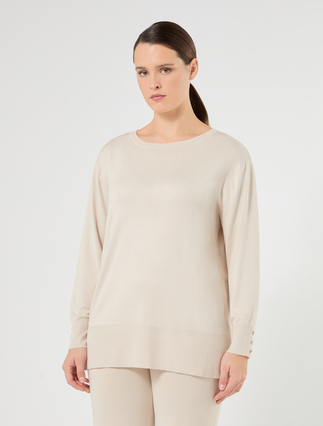 Stretch viscose sweater - ICE - Marina Rinaldi - 3