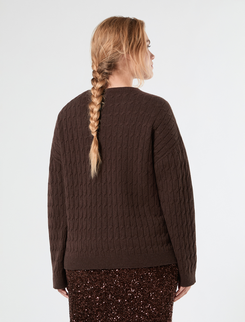 Wool and cashmere sweater - COCOA - Marina Rinaldi - 4