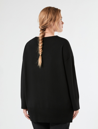 Wollpullover - SCHWARZ - Marina Rinaldi - 4