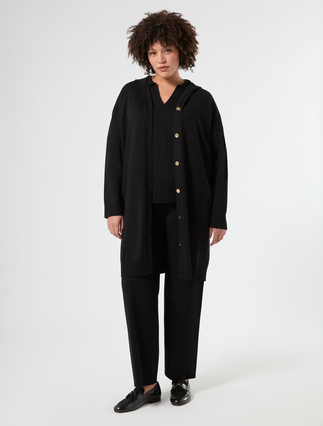 Sweter polo z wiskozy - Marina Rinaldi