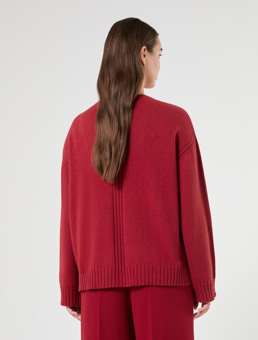 Pull en mélange de cachemire - BORDEAUX - Marina Rinaldi - 4