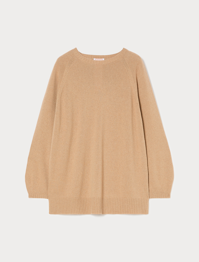 Cashmere-blend sweater - CAMEL - Marina Rinaldi