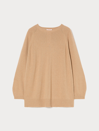 Cashmere-blend sweater - CAMEL - Marina Rinaldi - 1