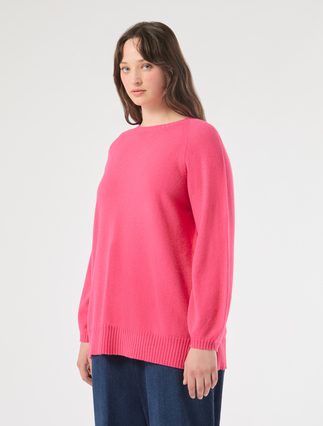 Maglia in misto cachemire - LAMPONE - Marina Rinaldi - 3
