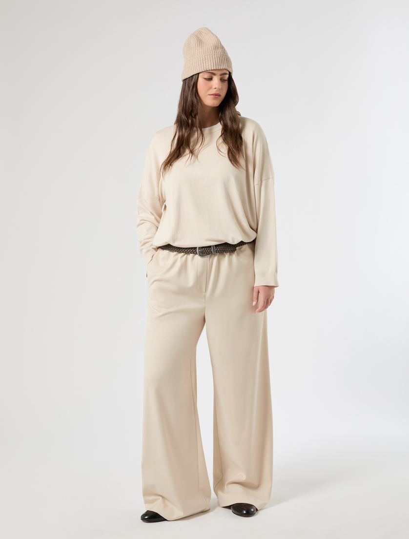 Oversized viscose-blend sweater - ICE - Marina Rinaldi - 2