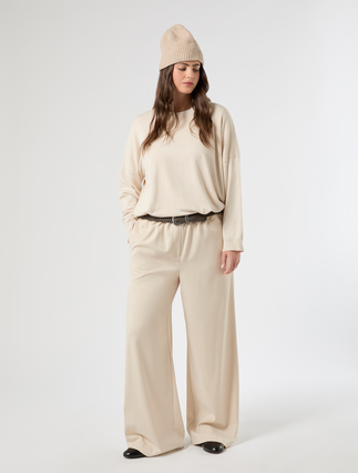 Oversized viscose-blend sweater - ICE - Marina Rinaldi - 2
