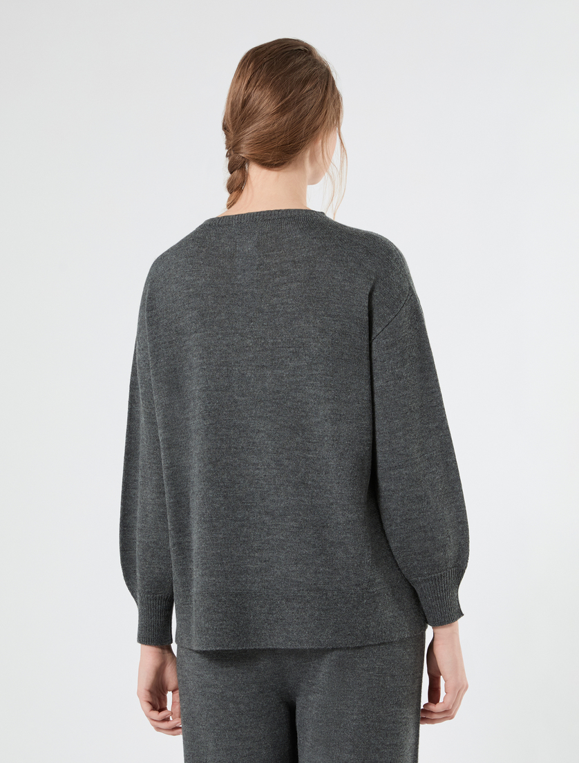 Wool-blend sweater - DARK GREY - Marina Rinaldi - 4