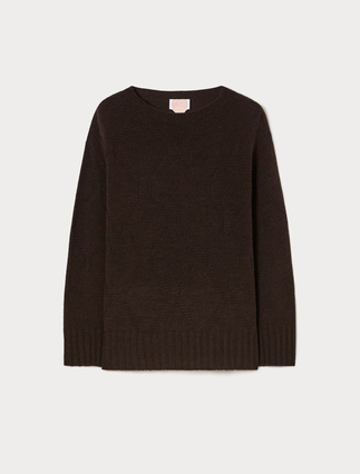 Wool and alpaca sweater - COCOA - Marina Rinaldi - 1