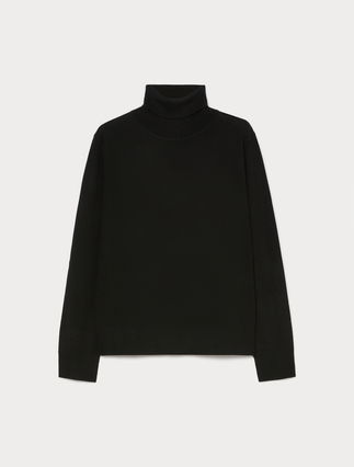 Wool-blend sweater - BLACK - Marina Rinaldi - 1