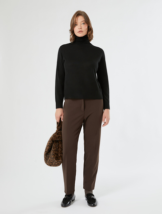 Wool-blend sweater - BLACK - Marina Rinaldi - 2