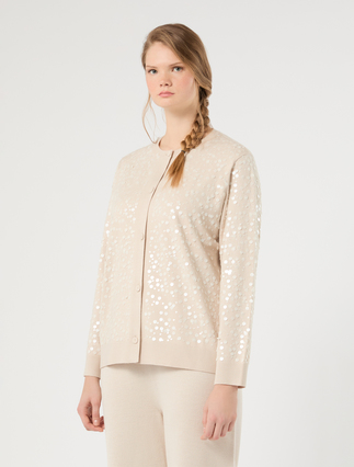 Viscose cardigan and vest top - ALBINO - Marina Rinaldi - 3