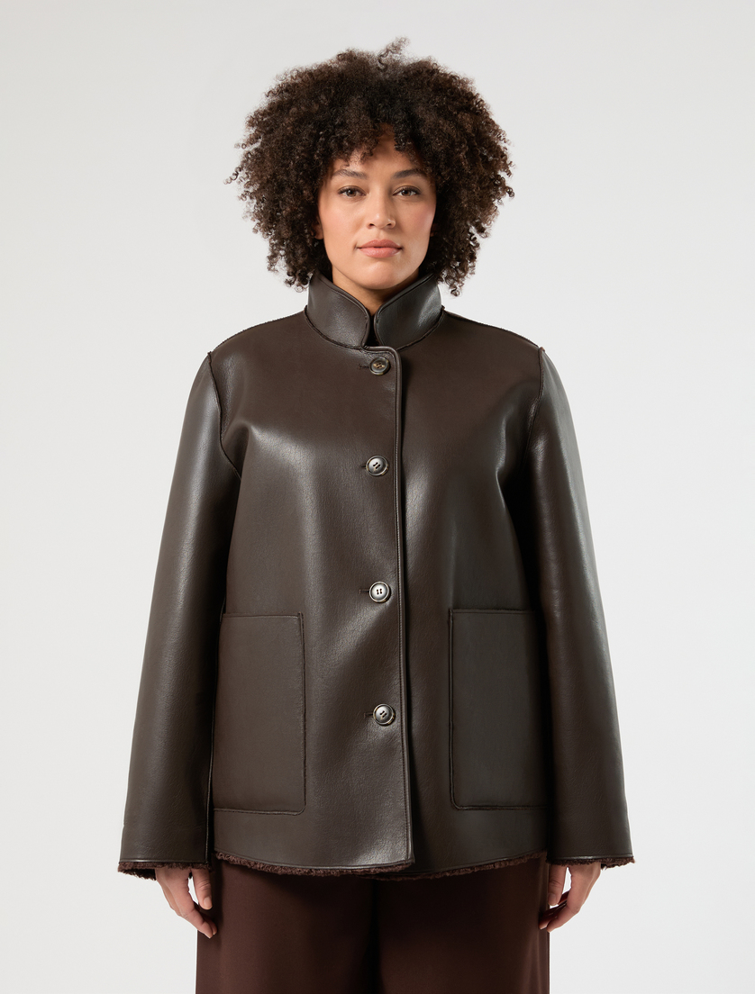 Reversible heavy jacket - COCOA - Marina Rinaldi - 7