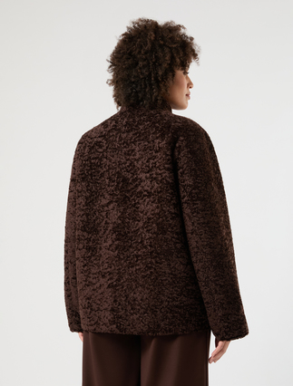 Reversible heavy jacket - COCOA - Marina Rinaldi - 4