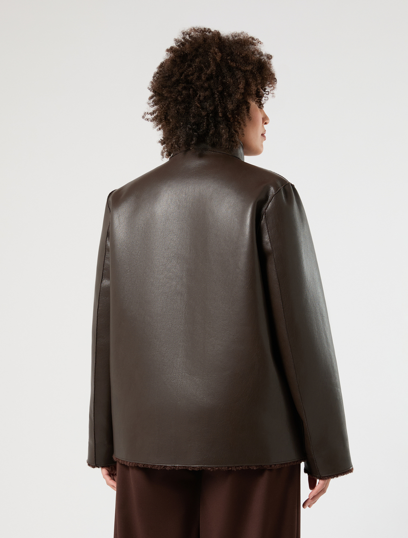 Reversible heavy jacket - COCOA - Marina Rinaldi - 6