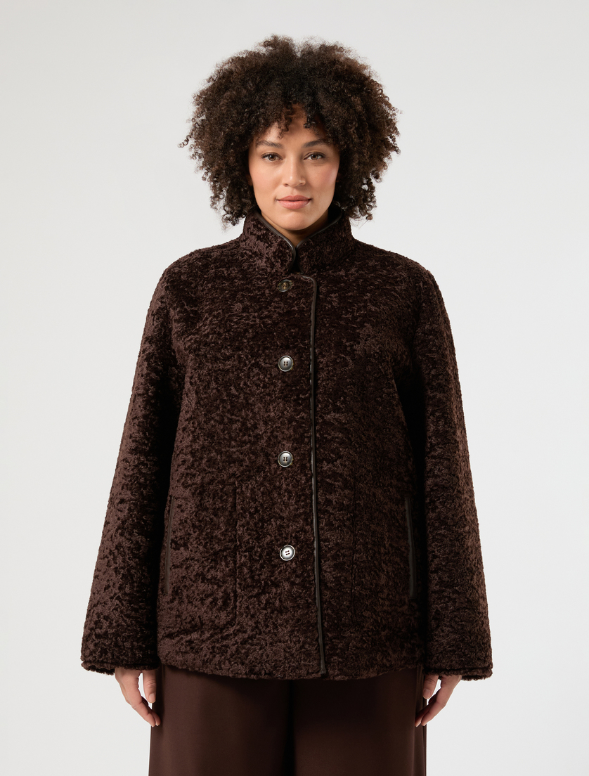 Reversible heavy jacket - COCOA - Marina Rinaldi - 3
