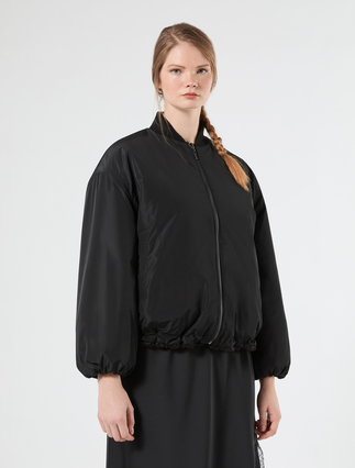 Reversible bomber jacket - BLACK