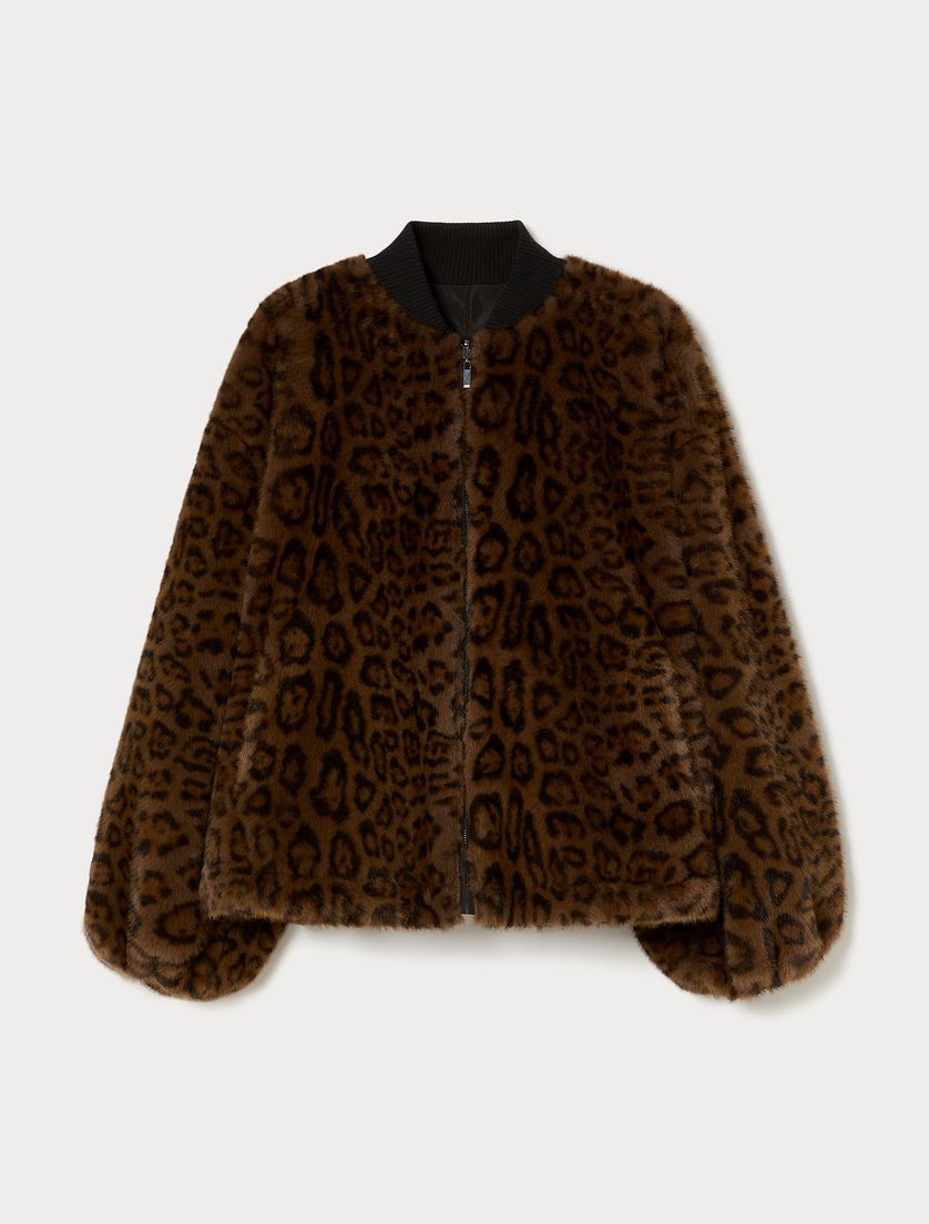 Reversible bomber jacket - COCOA - Marina Rinaldi