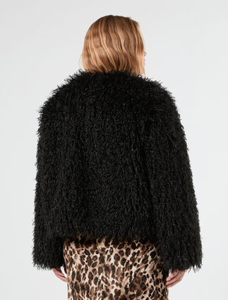 Jersey heavy jacket - BLACK - Marina Rinaldi - 4