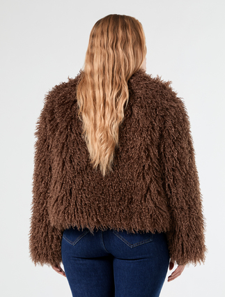 Jersey-Anorak - BRAUN - Marina Rinaldi - 4