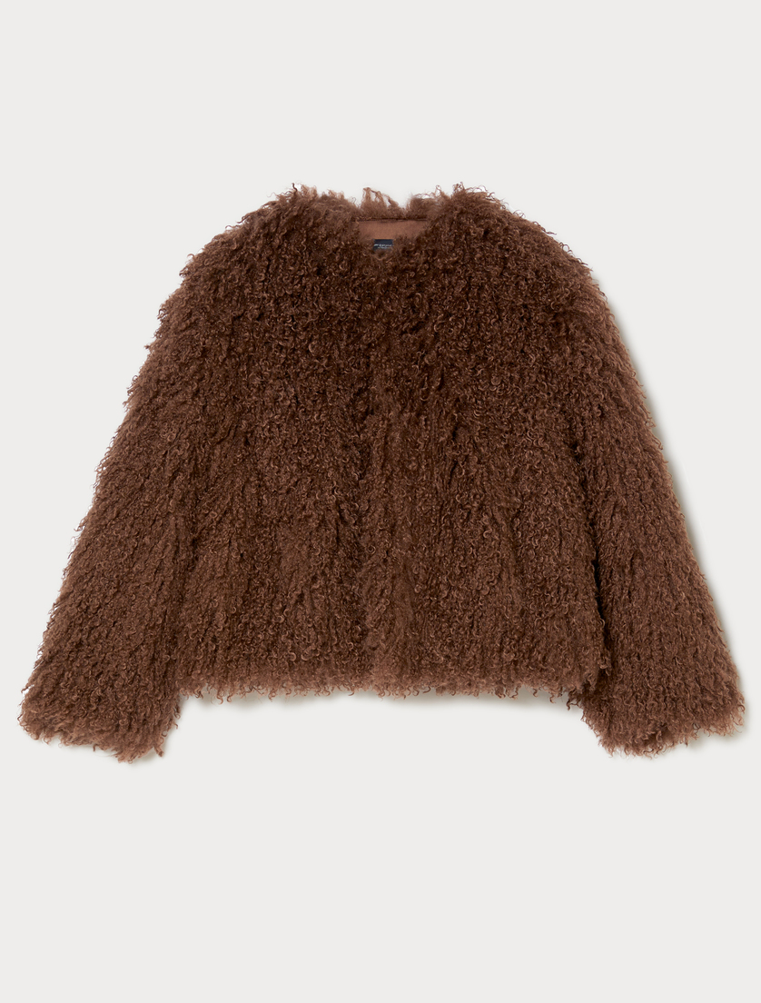 Jersey-Anorak - BRAUN - Marina Rinaldi